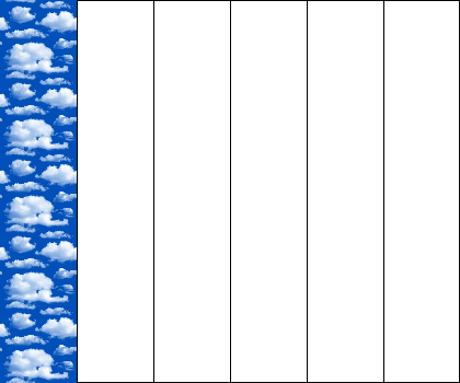 Image split in stripes
